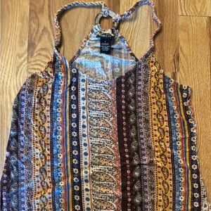 Rue21 Multicolor Paisley Striped Camisole